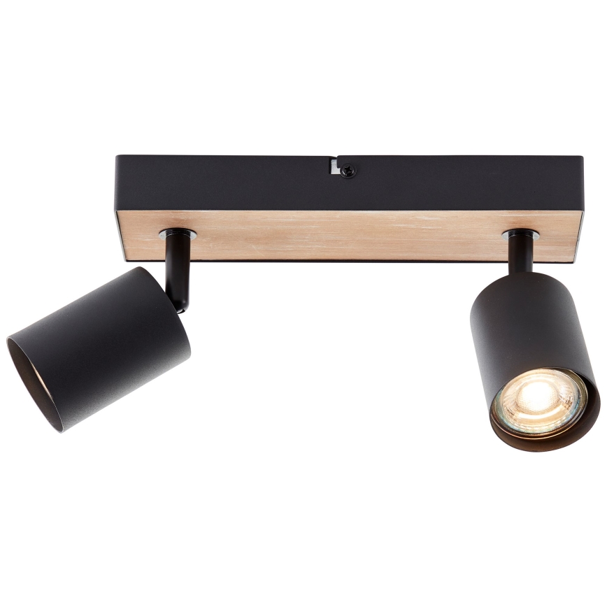 Brilliant - LED Kohtvalgusti JELLO 2xGU10/4,5W/230V mänd - FSC sertifitseeritud