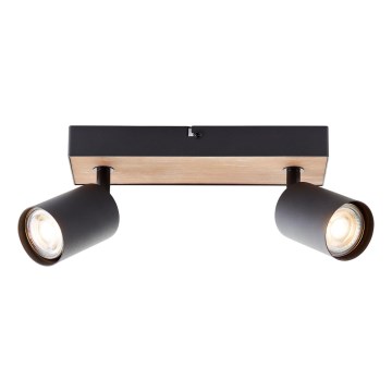 Brilliant - LED Kohtvalgusti JELLO 2xGU10/4,5W/230V mänd - FSC sertifitseeritud