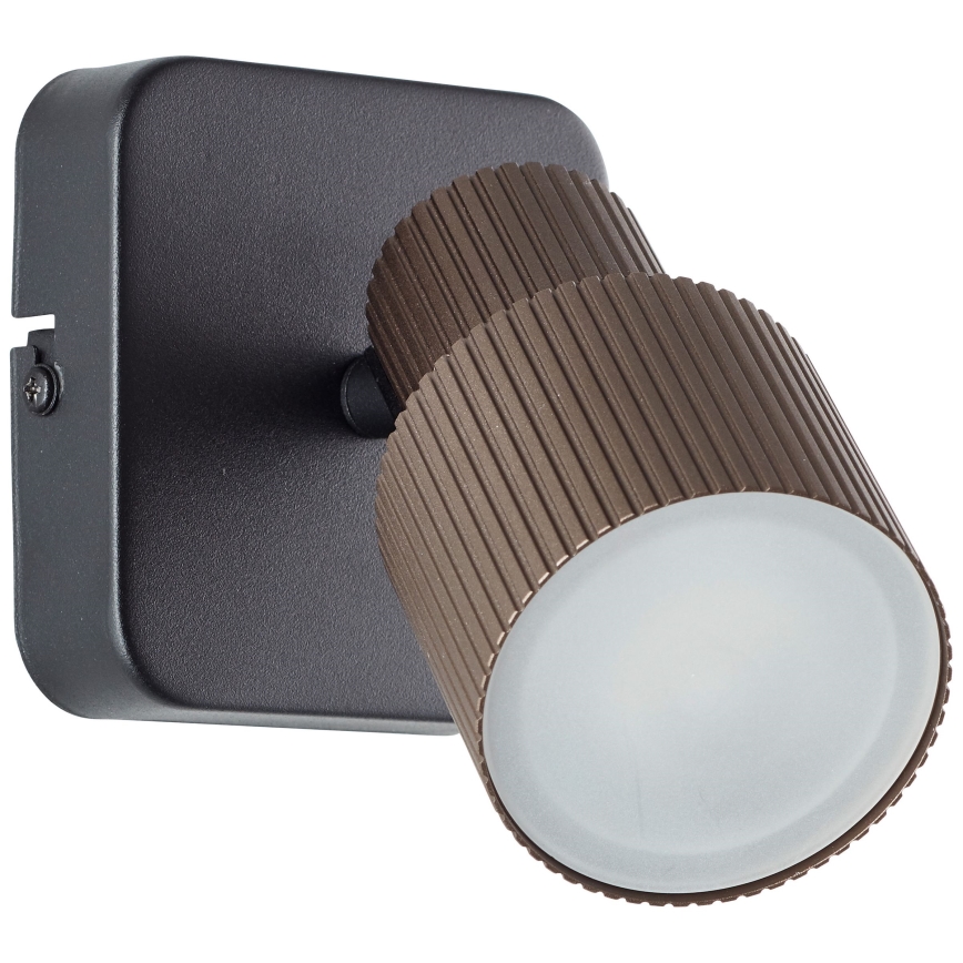 Brilliant - LED Kohtvalgusti seinale CADIZ 1xGU10/5W/230V pronks