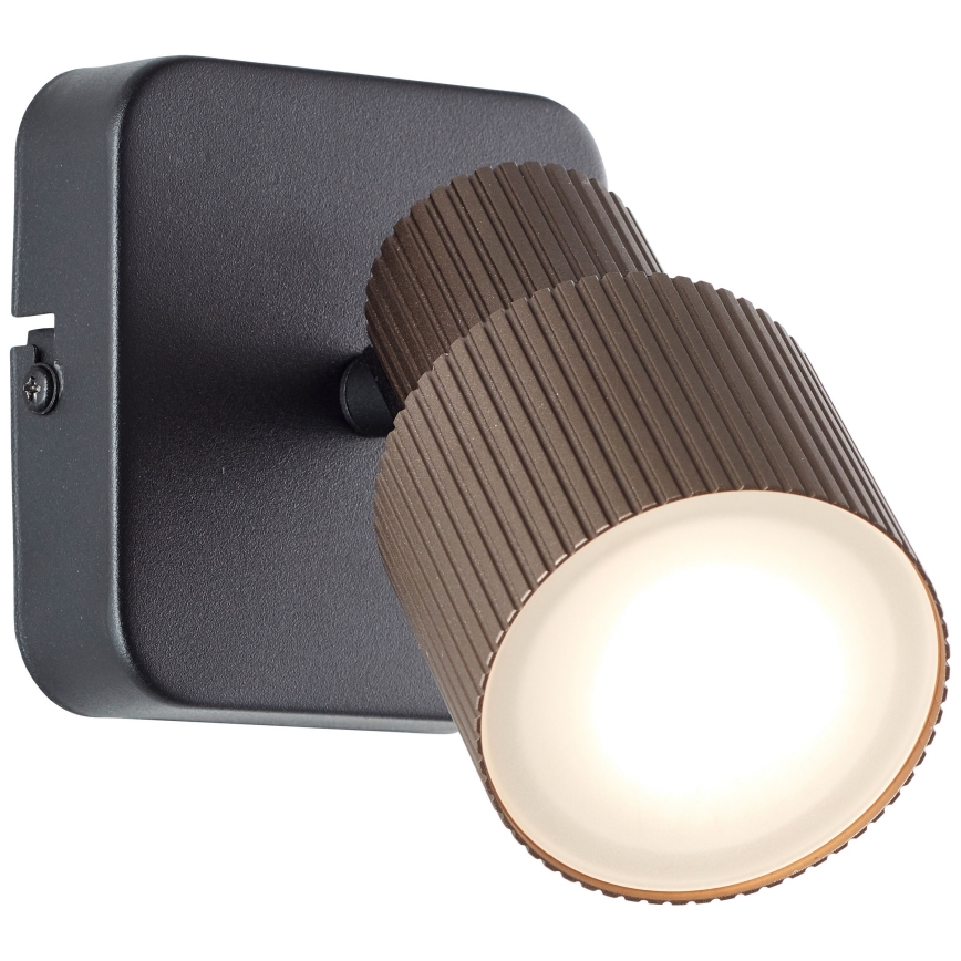 Brilliant - LED Kohtvalgusti seinale CADIZ 1xGU10/5W/230V pronks