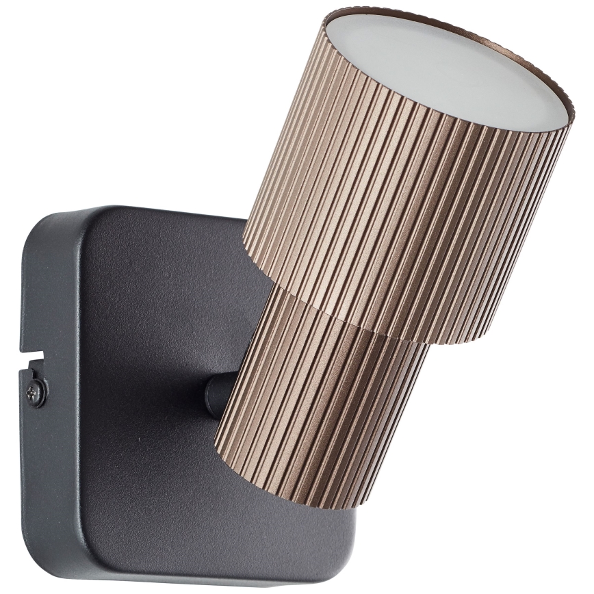 Brilliant - LED Kohtvalgusti seinale CADIZ 1xGU10/5W/230V pronks