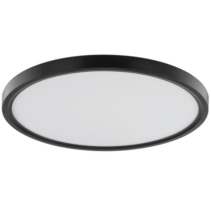 Brilliant - LED-laelamp GALO liikumis- ja hämarusanduriga LED/26W/230V, läbimõõt 40 cm, must