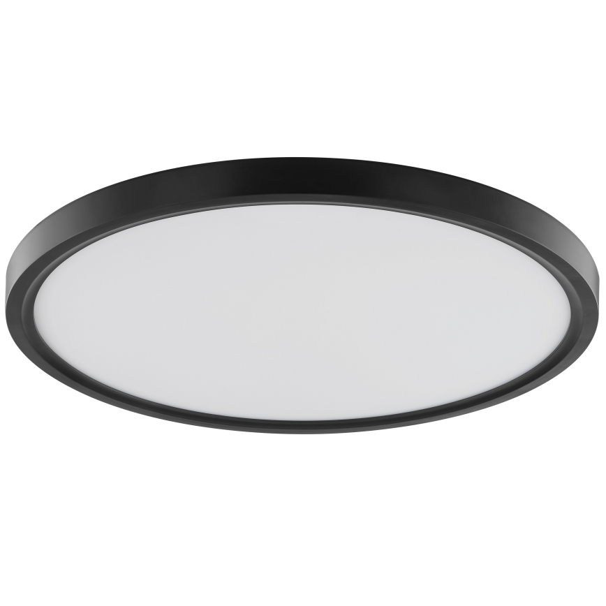Brilliant - LED-laelamp GALO liikumis- ja hämarusanduriga LED/26W/230V, läbimõõt 40 cm, must