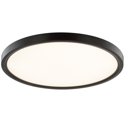 Brilliant - LED-laelamp GALO liikumis- ja hämarusanduriga LED/26W/230V, läbimõõt 40 cm, must
