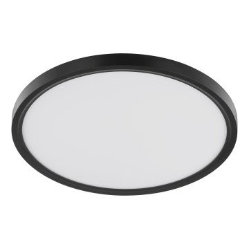 Brilliant - LED-laelamp GALO liikumis- ja hämarusanduriga LED/26W/230V, läbimõõt 40 cm, must