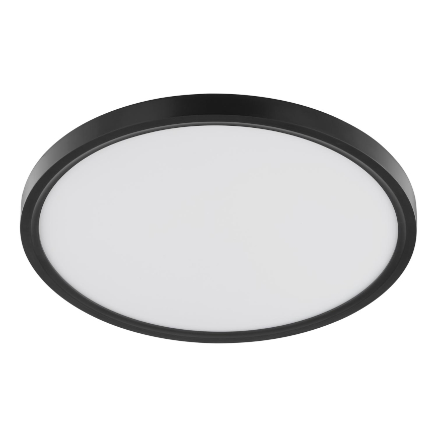 Brilliant - LED-laelamp GALO liikumis- ja hämarusanduriga LED/26W/230V, läbimõõt 40 cm, must