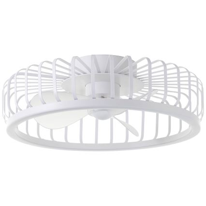 Brilliant - hämardatav laevalgusti ventilaatoriga CAPO LED/36W/230V 2700–6500K Ø 48 cm valge + kaugjuhtimispult