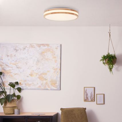 Brilliant - LED laelamp LASKOS LED/22W/230V läbimõõt 38 cm kummipuu