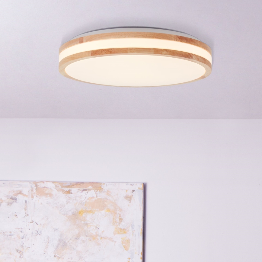 Brilliant - LED laelamp LASKOS LED/22W/230V läbimõõt 38 cm kummipuu