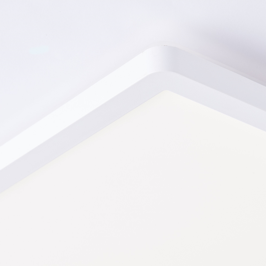 Brilliant - LED laelamp MILTON LED/18W/230V 29,3x29,3 cm valge