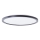 Brilliant - LED laelamp MILTON LED/18W/230V Ø 29,3 cm must