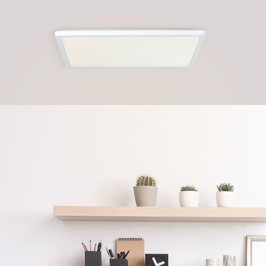 Brilliant - LED laelamp MILTON LED/24W/230V 42x42 cm valge