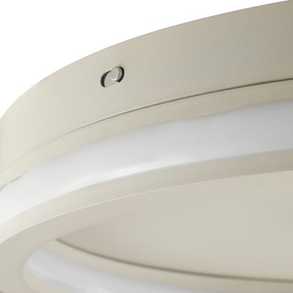 Brilliant - LED-laelamp REVOLA LED/33W/230V 3000/4000/6500K, läbimõõt 40 cm, beež