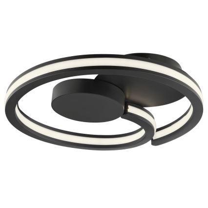 Brilliant - LED-laelamp REVOLA LED/33W/230V 3000/4000/6500K läbimõõt 40 cm must