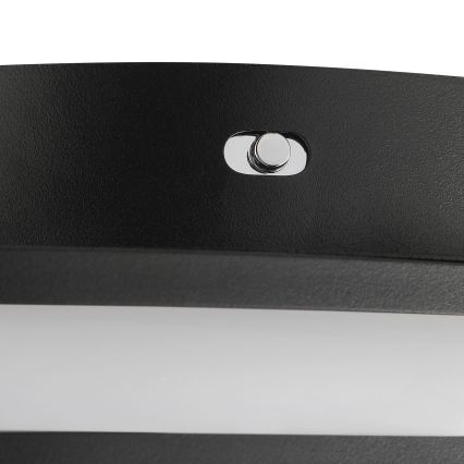 Brilliant - LED-laelamp REVOLA LED/33W/230V 3000/4000/6500K läbimõõt 40 cm must