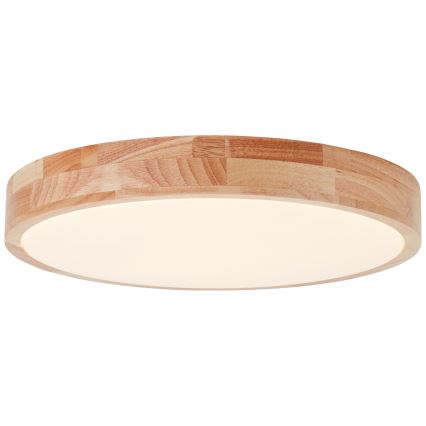 Brilliant - LED laelamp SLIMLINE LED/22W/230V läbimõõt 39 cm kummipuu