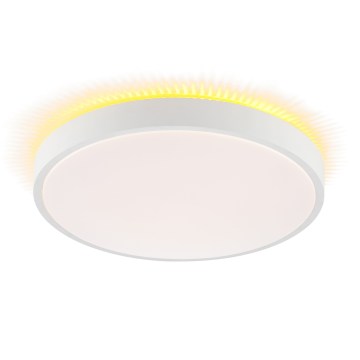 Brilliant - LED laelamp SOLISTRA LED/18W/230V läbimõõt 34,5 cm valge