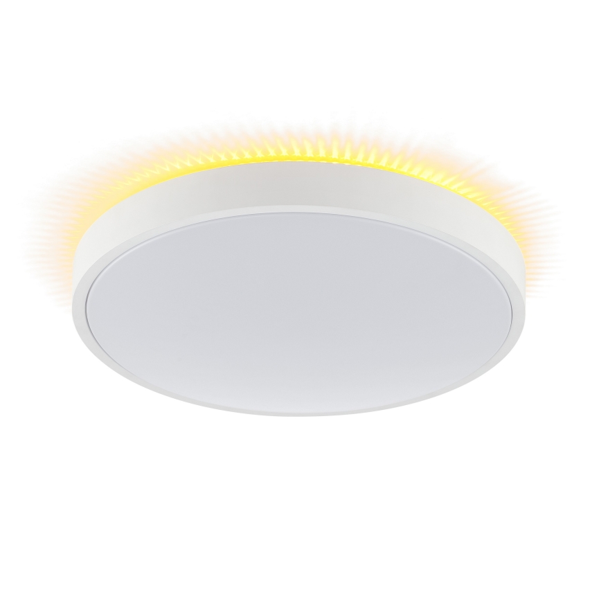 Brilliant - LED laelamp SOLISTRA LED/18W/230V läbimõõt 34,5 cm valge