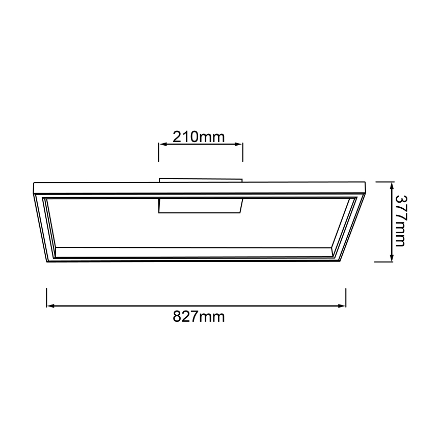 Brilliant - LED laevalgusti DELGROSSO LED/24W/230V 3000K tamm