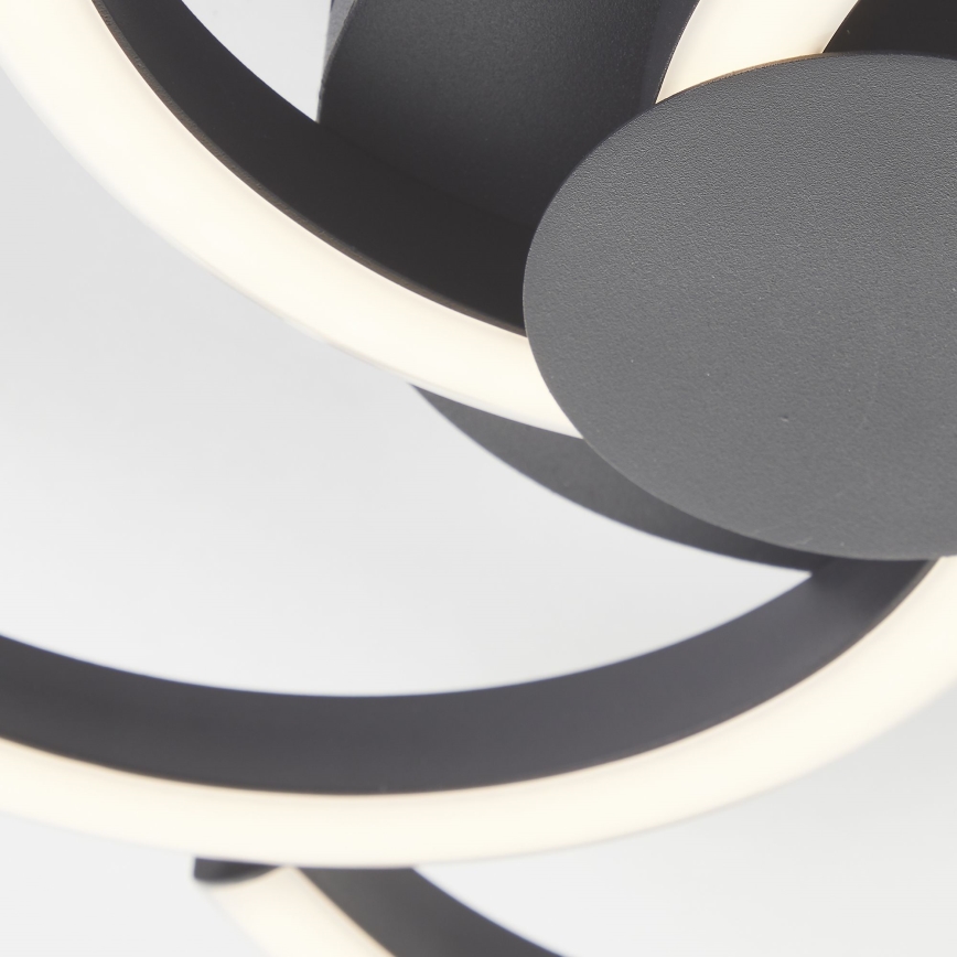 Brilliant - LED Laevalgusti FICO LED/22W/230V d. 34 cm must