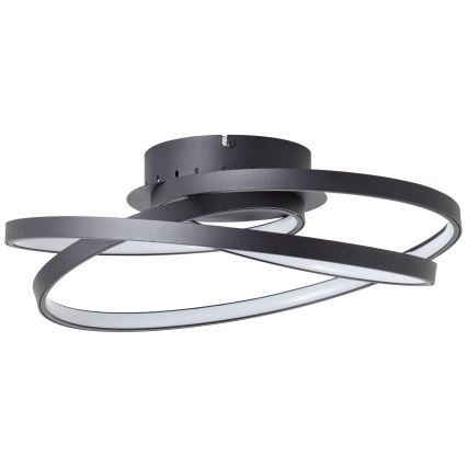 Brilliant - LED Laevalgusti LABYRINTH LED/40W/230V d. 39,5 cm must