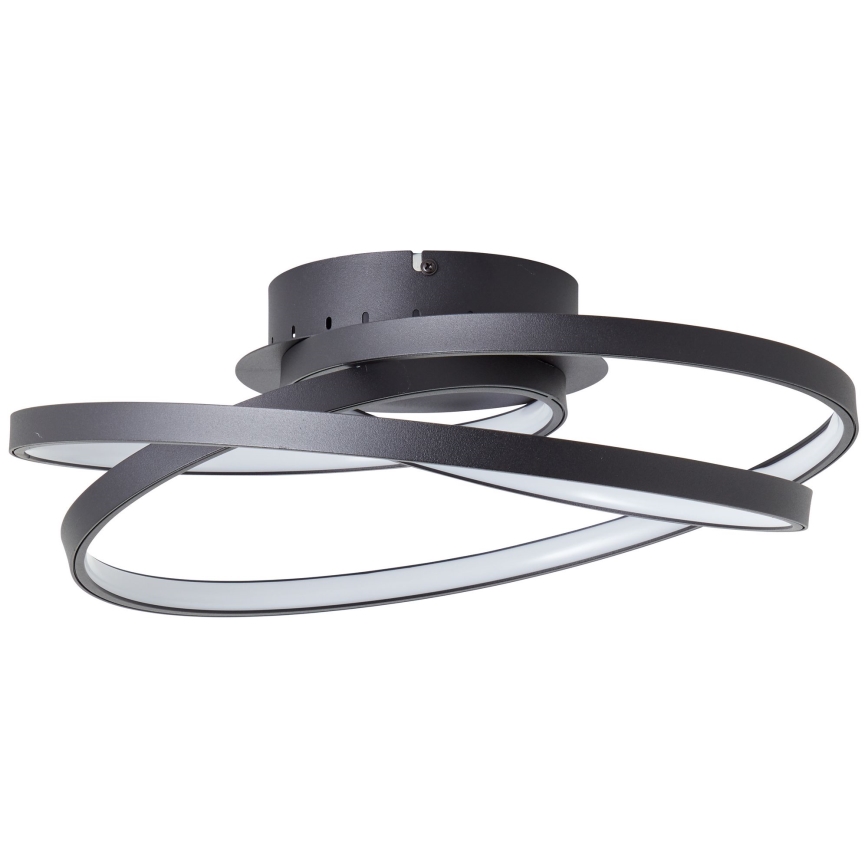Brilliant - LED Laevalgusti LABYRINTH LED/40W/230V d. 39,5 cm must