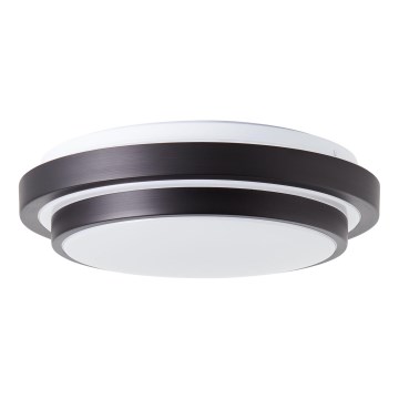 Brilliant - LED Laevalgusti MALMÖ LED/12W/230V 3000K d. 34,5 cm must