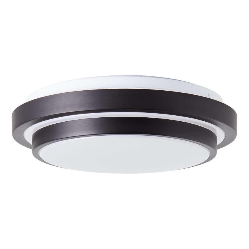 Brilliant - LED Laevalgusti MALMÖ LED/12W/230V 3000K d. 34,5 cm must