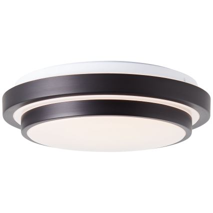 Brilliant - LED Laevalgusti MALMÖ LED/12W/230V 3000K d. 34,5 cm must