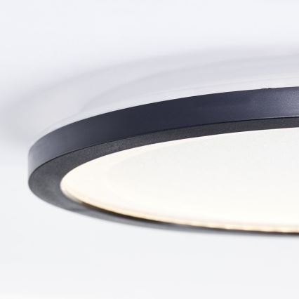 Brilliant - LED Laevalgusti MOSAKO LED/16W/230V 3000K d. 25 cm must