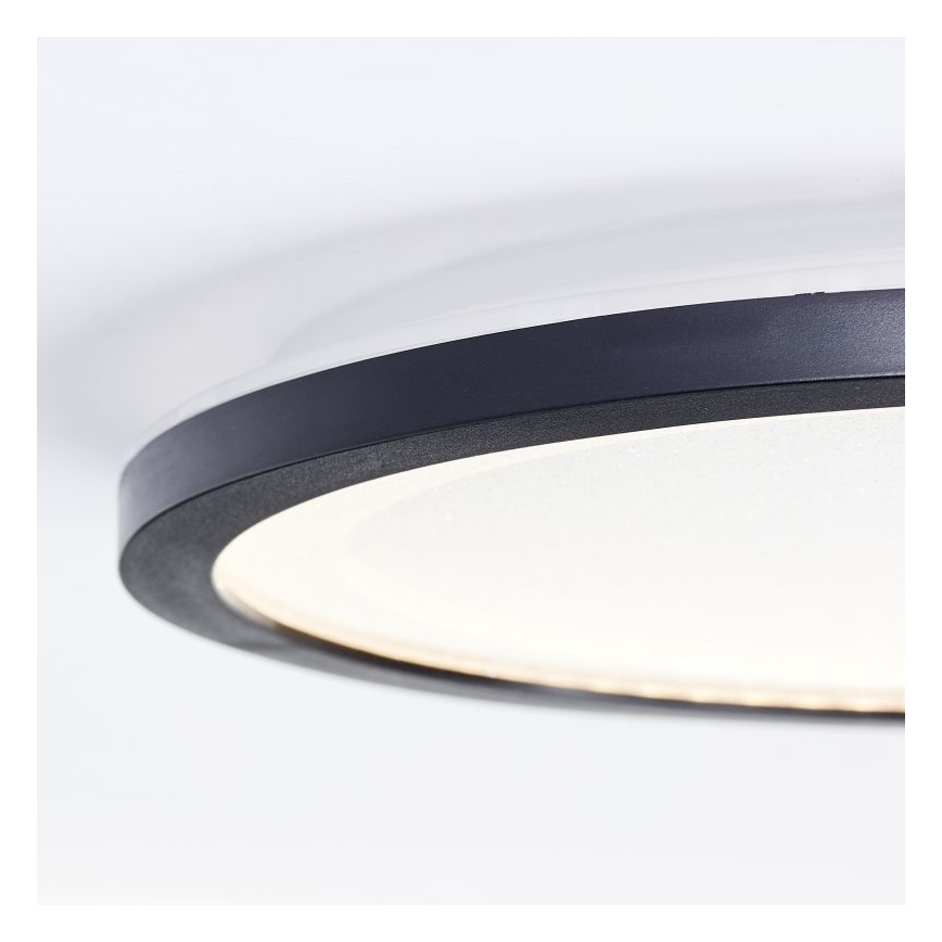 Brilliant - LED Laevalgusti MOSAKO LED/16W/230V 3000K d. 25 cm must