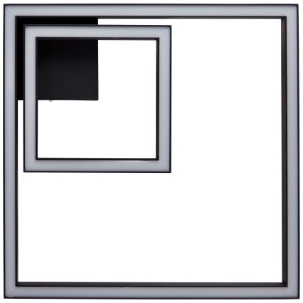 Brilliant - LED Laevalgusti QUON LED/24W/230V 3000K 40x40 cm must