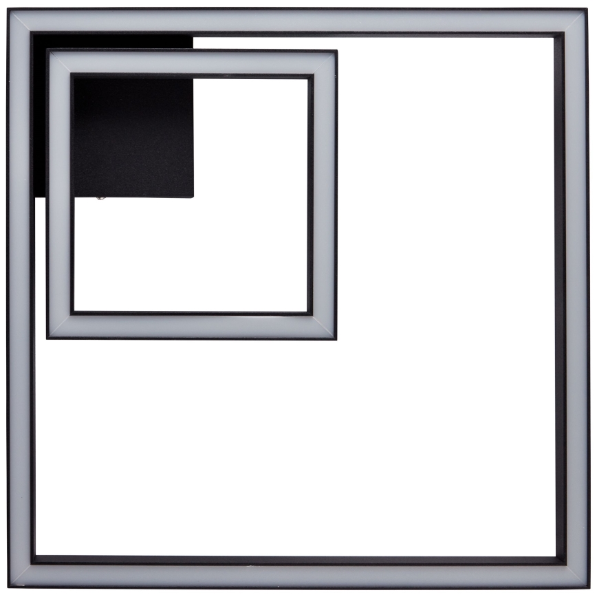 Brilliant - LED Laevalgusti QUON LED/24W/230V 3000K 40x40 cm must
