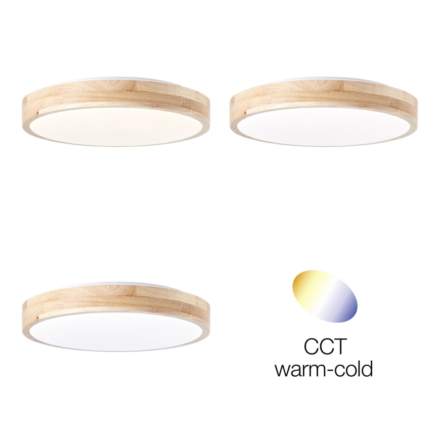 Brilliant - LED Laevalgusti SLIMLINE LED/14W/230V 3000/4000K kummi-viigipuu