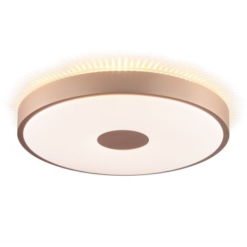 Brilliant - LED laevalgusti TAVIS LED/24W/230V läbimõõt 44,5 cm roosakuldne