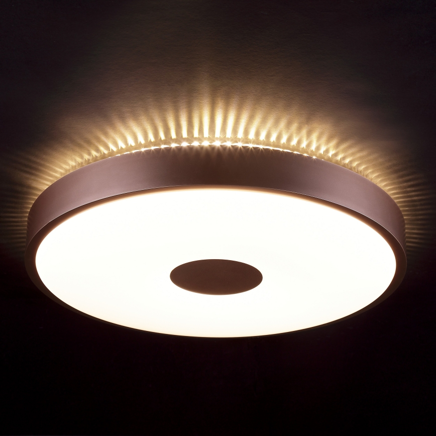 Brilliant - LED laevalgusti TAVIS LED/24W/230V läbimõõt 44,5 cm roosakuldne