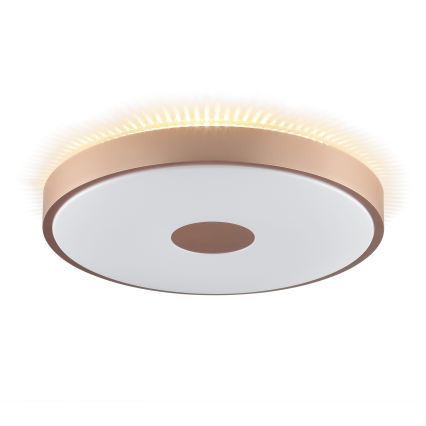 Brilliant - LED laevalgusti TAVIS LED/24W/230V läbimõõt 44,5 cm roosakuldne