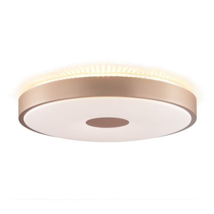 Brilliant - LED laevalgusti TAVIS LED/24W/230V läbimõõt 44,5 cm roosakuldne