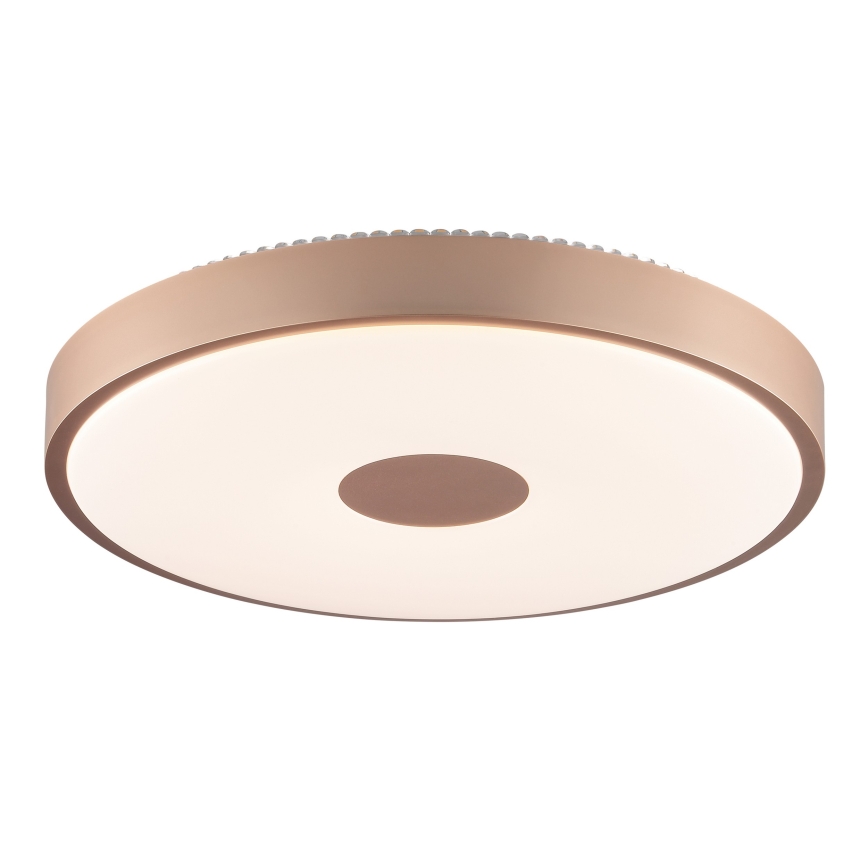 Brilliant - LED laevalgusti TAVIS LED/24W/230V läbimõõt 44,5 cm roosakuldne
