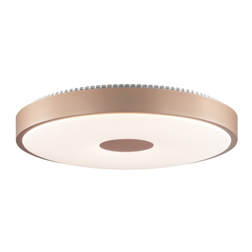 Brilliant - LED laevalgusti TAVIS LED/24W/230V läbimõõt 44,5 cm roosakuldne