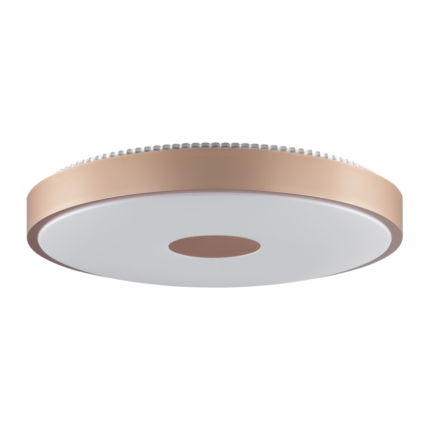 Brilliant - LED laevalgusti TAVIS LED/24W/230V läbimõõt 44,5 cm roosakuldne