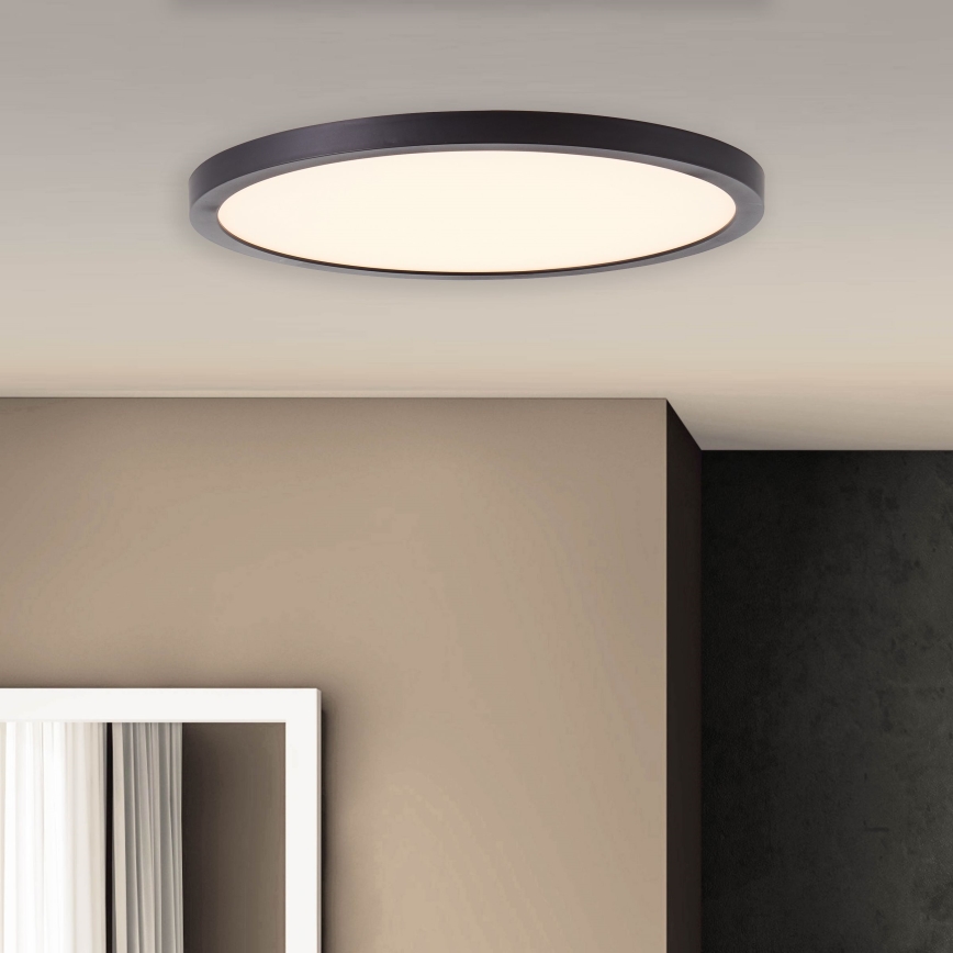 Brilliant - LED laevalgusti TUCO LED/16W/230V läbimõõt 25 cm must