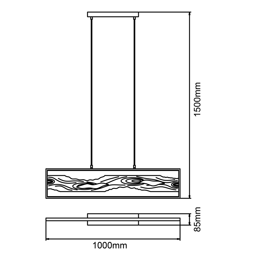 Brilliant - LED Lühter CHAUMONT LED/20W/230V mänd