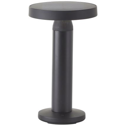 Brilliant - LED Päikesepaneel Hämardatav puutetundlik lamp MAGUA LED/2W/3,7V 2000 mAh IP44 must