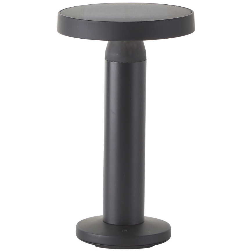 Brilliant - LED Päikesepaneel Hämardatav puutetundlik lamp MAGUA LED/2W/3,7V 2000 mAh IP44 must