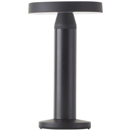 Brilliant - LED Päikesepaneel Hämardatav puutetundlik lamp MAGUA LED/2W/3,7V 2000 mAh IP44 must