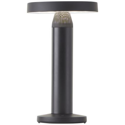 Brilliant - LED Päikesepaneel Hämardatav puutetundlik lamp MAGUA LED/2W/3,7V 2000 mAh IP44 must