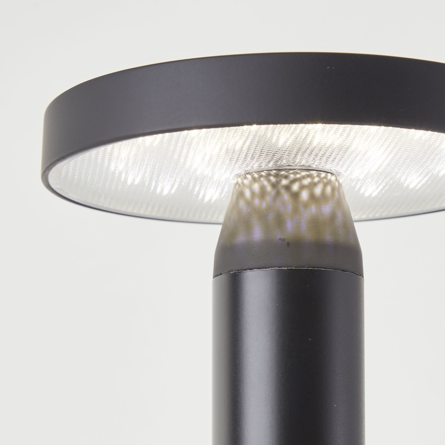 Brilliant - LED Päikesepaneel Hämardatav puutetundlik lamp MAGUA LED/2W/3,7V 2000 mAh IP44 must