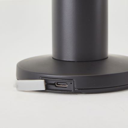 Brilliant - LED Päikesepaneel Hämardatav puutetundlik lamp MAGUA LED/2W/3,7V 2000 mAh IP44 must
