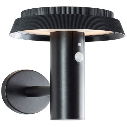 Brilliant - LED Päikesepaneeliga seinavalgusti koos anduriga ALVERO LED/4W/3,7V 2000 mAh IP44